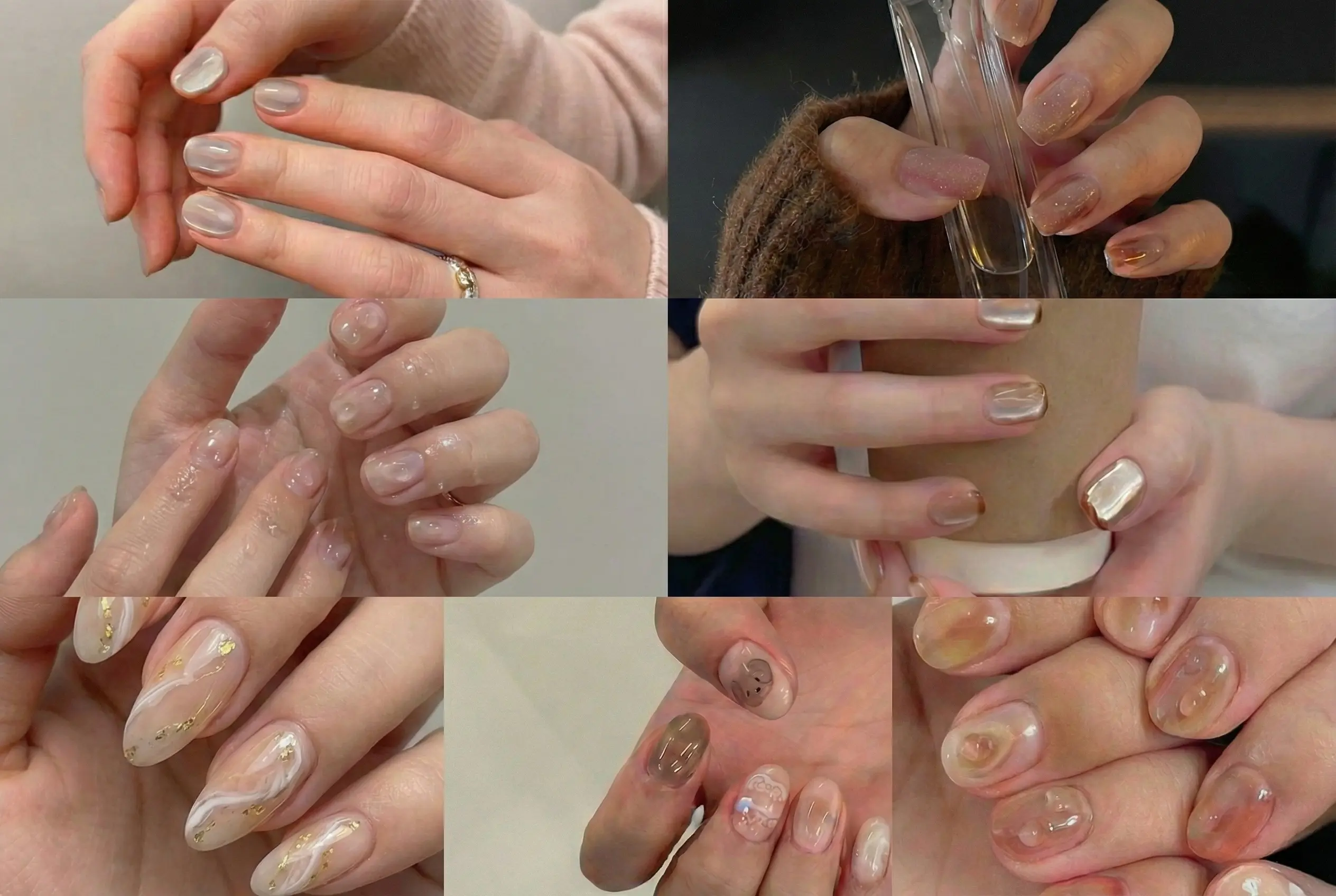 9 Elegant Milk Latte Nail Art Trends to Try Now